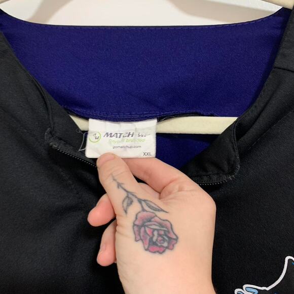 Vintage Tampa Bay Devil Rays Short Sleeve Jersey Style Shirt Size 2XL - Picture 3 of 6